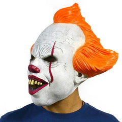 Halloween It: Chapter 2 Pennywise Latex Mask Cosplay Props