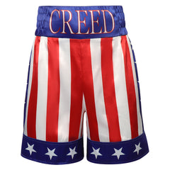 Creed 3 Adonis Creed Cosplay Shorts Costume Outfits Halloween Carnival Party Suit