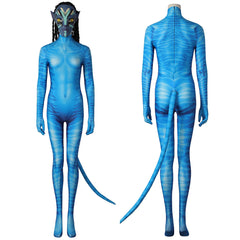 Avatar：The Way of Water Neytiri Cosplay Costume Jumpsuit Mask Outfits Halloween Carnival Suit
