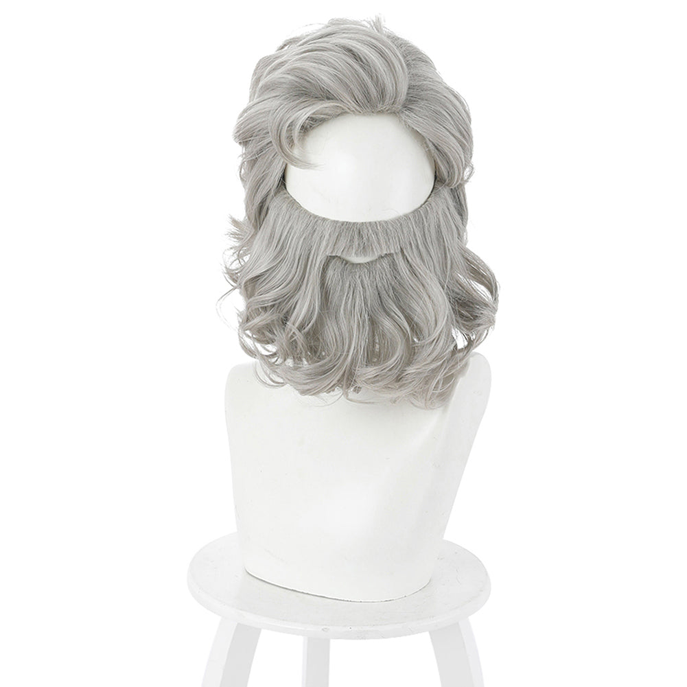The Christmas Chronicles 2 Heat Resistant Synthetic Hair Santa Claus Cosplay Wig Carnival Halloween Party Props