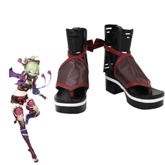 Game Genshin Impact Kuki Shinobu Cosplay Shoes Boots Halloween Costumes Accessory Custom Made