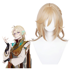 Game Genshin Impact Kaveh Cosplay Wig Heat Resistant Synthetic Hair Carnival Halloween Party Props
