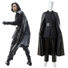Movie The Last Jedi Kylo Ren Outfit Ver.2 Cosplay Costume Halloween Carnival