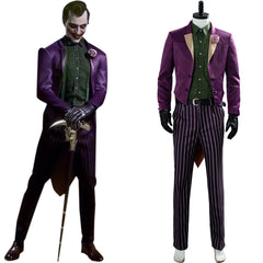Game Mortal Kombat 11 The Joker Outfit Costume Cosplay Halloween Carnival