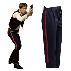 Movie Han Solo Blood Stripes Pants Halloween Carnival Suit