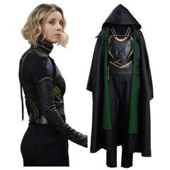 2021 TV Loki Sylvie Lady Loki Cosplay Costume Outfits Halloween Carnival Suit