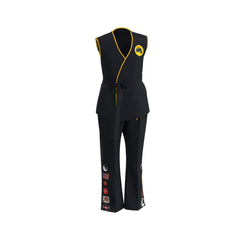 Karate Kid Kids Top Pants Outfit Cobra Kai Halloween Carnival Suit Cosplay Costume