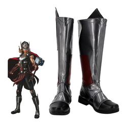 Movie Thor: Love and Thunder (2022) Jane Foster Cosplay Shoes Boots Halloween Costumes Accessory Custom Made