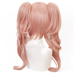 Game Danganronpa Enoshima Junko Cosplay Wig Heat Resistant Synthetic Hair Halloween Carnival Props