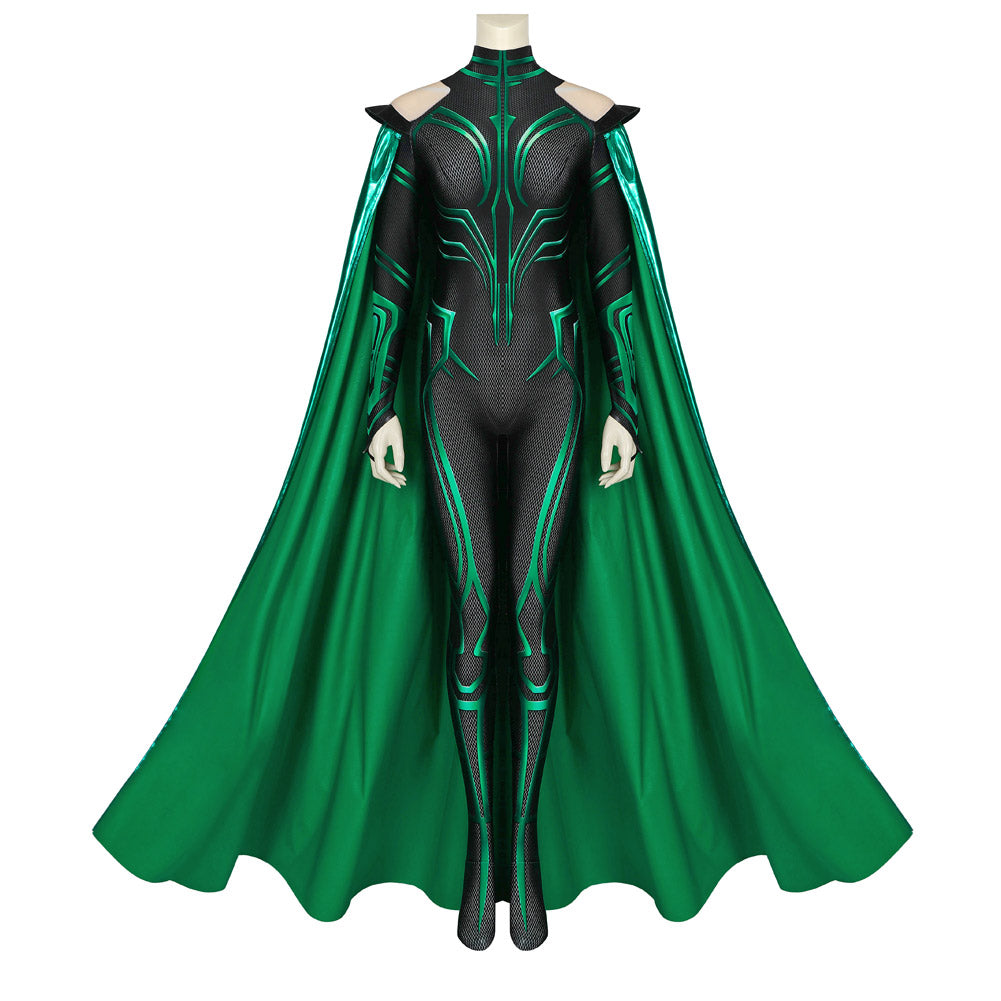 Movie Thor: Ragnarok Hela Cosplay Costume Outfits Halloween Carnival Suit