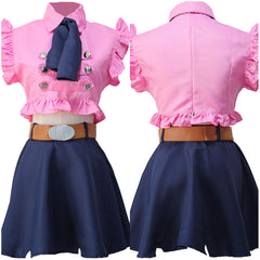 Anime Elizabeth Liones Cosplay Costume Dress Outfits Halloween Carnival Suit