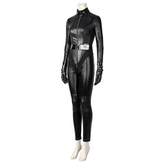 Movie The Batman Catwoman Cosplay Costume Jumpsuit Outfits Halloween Carnival Suit