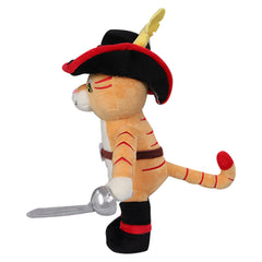 Puss in Boots: The Last Wish Cosplay Plush Toys Cartoon Soft Stuffed Dolls Mascot Birthday Xmas Gift