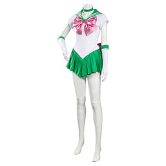 Anime Sailor Moon Kino Makoto Uniform Green Dress Outfit Halloween Carnival Suit Cosplay Costume