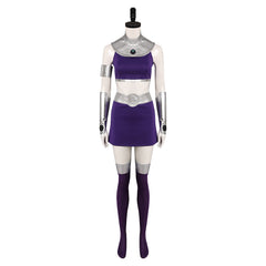 TV Teen Titans Starfire Cosplay Costume Dress Outfits Halloween Carnival Suits