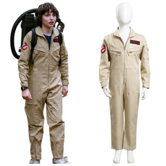Kids Ghostbusters Cosplay Costume Jumpsuit Outfits Halloween Carnival Suit