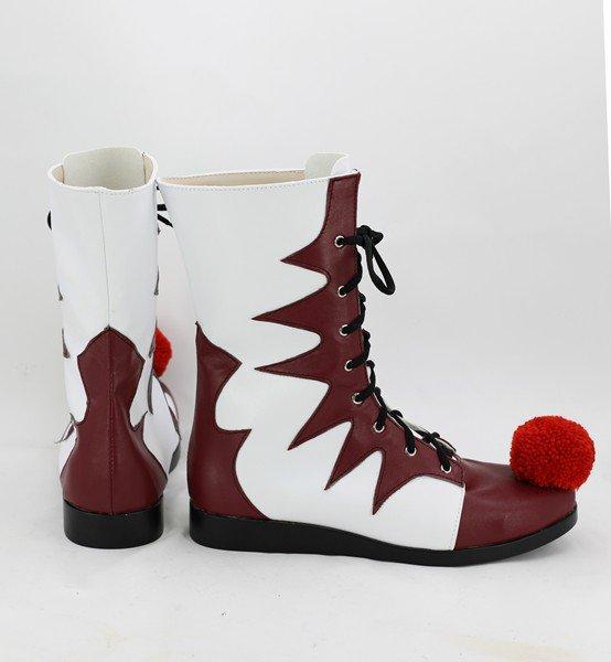 2017 IT Pennywise The Clown Boots Cosplay Shoes Halloween Carnival