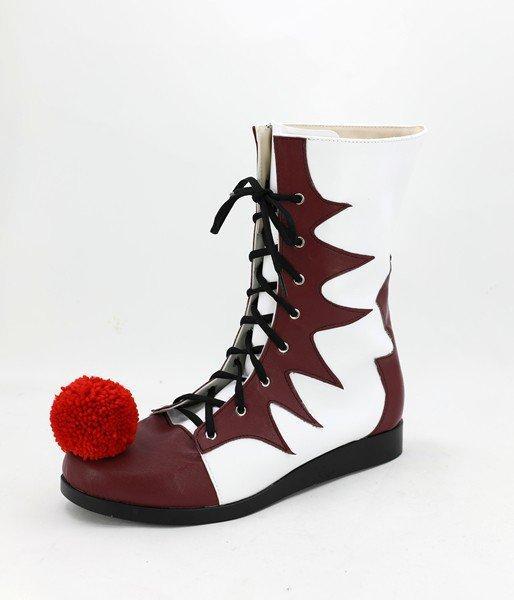 2017 IT Pennywise The Clown Boots Cosplay Shoes Halloween Carnival Sui Coshduk