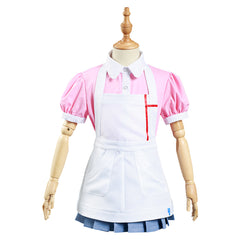 Kids Children Game Danganronpa 2: Goodbye Despair Mikan Tsumiki Skirt Outfit Cosplay Costume Halloween Carnival Suit