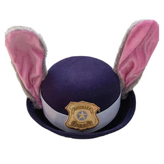 Zootopia Judy Hopps Cosplay Hat Cap Halloween Carnival Costume Accessories Gifts