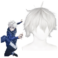 Blue Lock Seishiro Nagi Cosplay Wig Heat Resistant Synthetic Hair Carnival Halloween Party Props