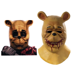 Winnie the Pooh: Blood and Honey Mask Cosplay Latex Masks Helmet Masquerade Halloween Party Costume Props