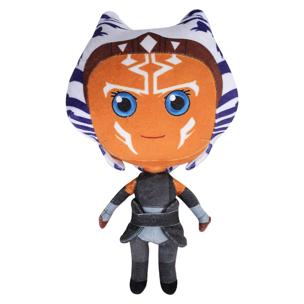 Star Wars Ahsoka Cosplay Plush Toys Cartoon Soft Stuffed Dolls Mascot Birthday Xmas Gift