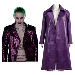 Suicide Squad - Joker Cosplay Costume Outfits Halloween Carnival Suit