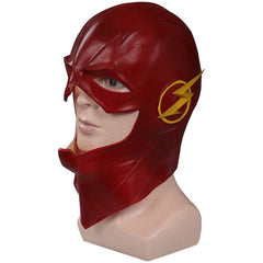 The Flash Barry Allen Mask Cosplay Latex Masks Helmet Masquerade Halloween Props