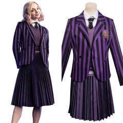 Wednesday - Enid Cosplay Costume Outfits School Uniform Outfits Halloween Carnival Suit