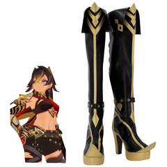 Game Genshin Impact Dehya Cosplay Shoes Boots Halloween Costumes Accessory Custom Made