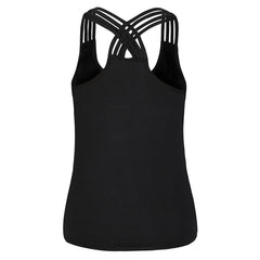 Superhero Summer Sleeveless Vest Women Backless Spaghetti Strap Shirt Model Camisole Shirts Ladies Tank Tops