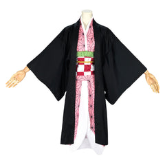 Adult Uniform Outfit Nezuko Cosplay Costume Halloween Carnival Suit