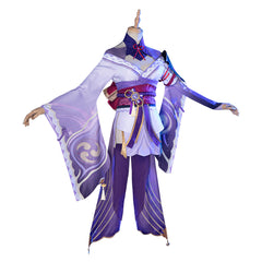 Game Genshin Impact Baal Raiden Shogun Cosplay Costume Outfits Halloween Carnival Suit