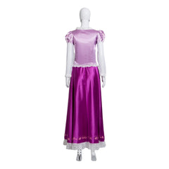 Tangled Rapunzel Cosplay Costume  Dress Outfits Halloween Carnival Suit