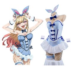 Anime My Dress-Up Darling Kitagawa Marin  Cosplay Costume Bunny Girls  Halloween Carnival Party Suit