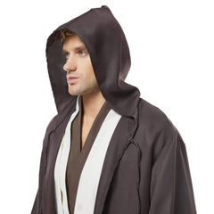 Movie Star Wars Brown Cloak Version Outfits Cosplay Costume Halloween Carnival Suit