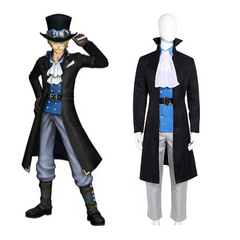 Anime One Piece Sabo Cosplay Costume Outfits Halloween Carnival Suit