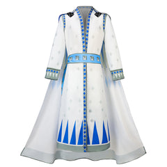 Movie Wish King White Robe Set Outfits Cosplay Costume Halloween Carnival Suit