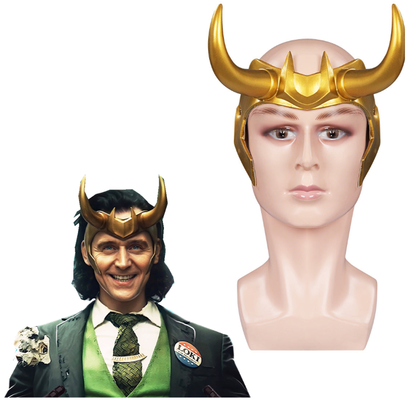 Thor: Ragnarok Loki Mask Cosplay Latex Masks Helmet Masquerade Halloween Party Costume Props