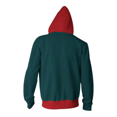 Kids Movie Spider-Man: Into the Spider-Verse Miles Morales Zip Up Hoodie For Childern Halloween Carnival