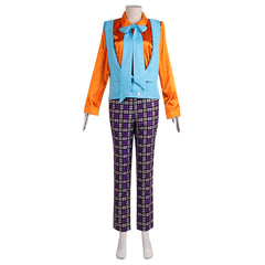 Movie Batman 1989 the joker Cosplay Costume Outfits Halloween Carnival Suit