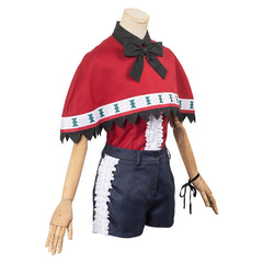 Anime Oshi No Ko Mem-Cho Red Singing Uniform ​Outfit Cosplay Costume Halloween Carnival Suit 
