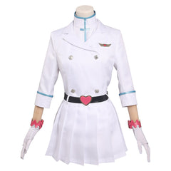 Anime Bambietta Basterbine White Dress Cosplay Costume Outfits Halloween Carnival Suit