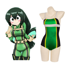 Asui Tsuyu Sexy Swimsuit Cosplay Costume Swimwear Outfits Halloween Carnival Suit