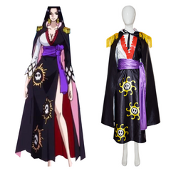 Anime One Piece Boa·Hancock Cosplay Costume Outfits Halloween Carnival Suit