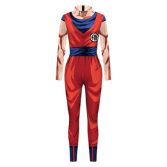 Anime Dragon Ball Son Goku Women Jumpsuit Cosplay Costume Outfits Halloween Carnival Suit