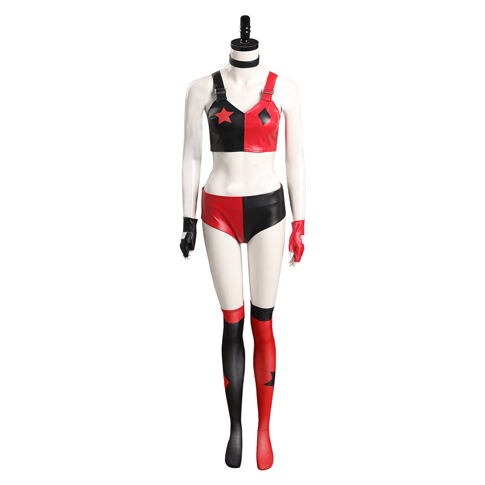 TV Harley Quinn Season 3 (2022) Harley Quinn Cosplay Costume Outfits Halloween Carnival Suit