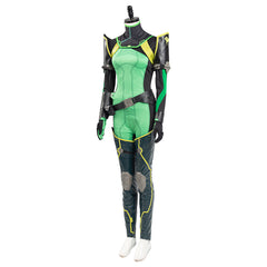 Valorant Women Jumpsuit Romper Suit Viper Halloween Carnival Outfit Cosplay Costume