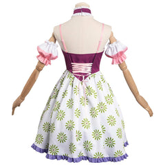 Movie Haunted Mansion 2023 Ghost Sally Slater Outfits Cosplay Costume Halloween Carnival Suit-Coshduk